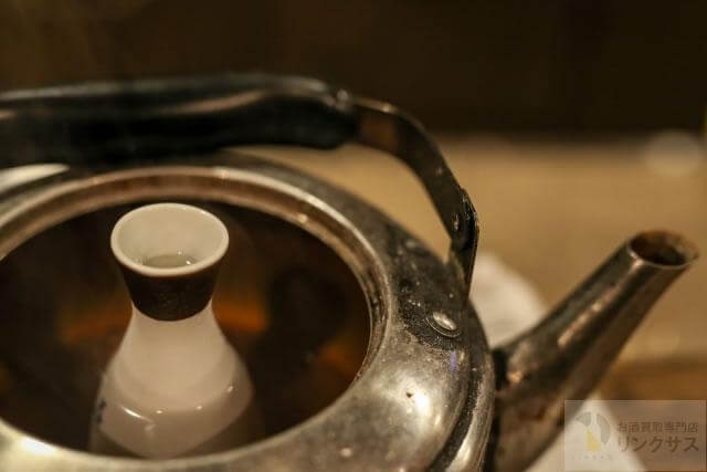燗酒は香りと旨味が膨らみやすい