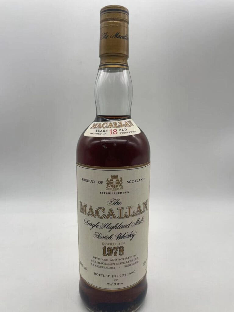 マッカラン18年　1978