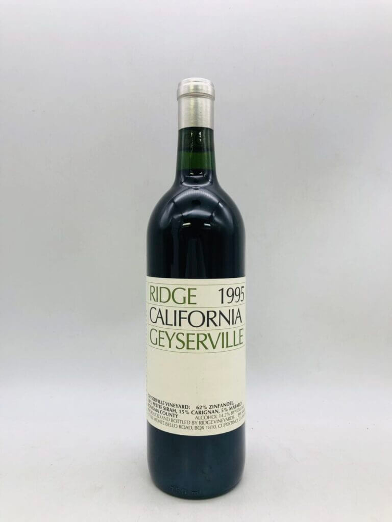 リッジ カリフォルニア ジンファンデル エッセンス1995