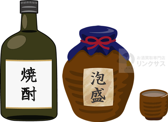 泡盛と焼酎の違いを比較