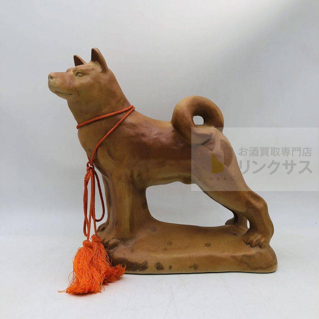 犬型陶器ボトル