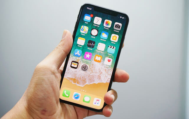 iphoneの画面