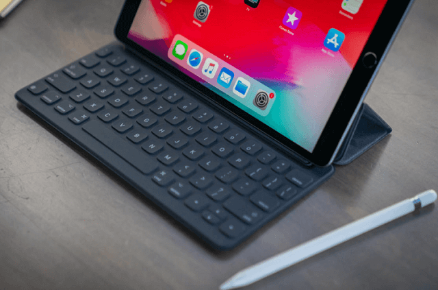 スマートキーボードとアップルペンシル