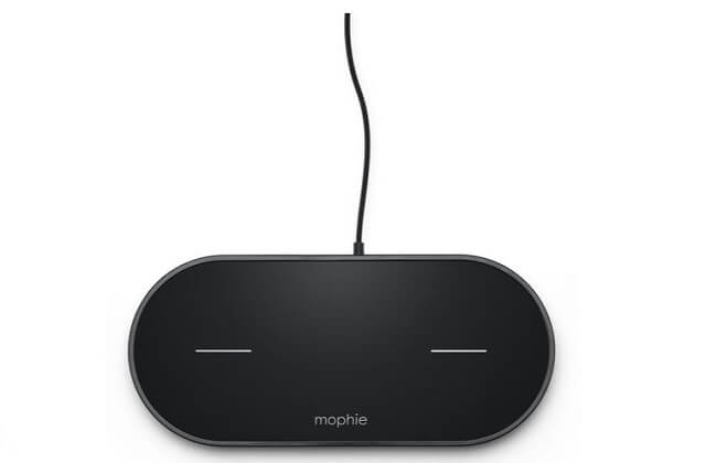 mophie dual wireless charging pad