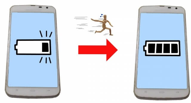 充電するイメージ