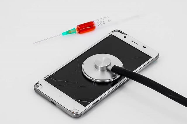 スマホと聴診器
