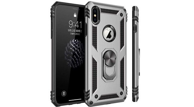 『WYEPXOL』iPhone X/XS 米軍MIL規格二重構造ケース　￥1,298