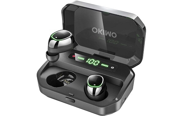 『OKIMO』IPX7完全防水 Bluetoothワイヤレスイヤホン　￥5,188