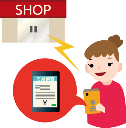 その場で査定！店頭買取