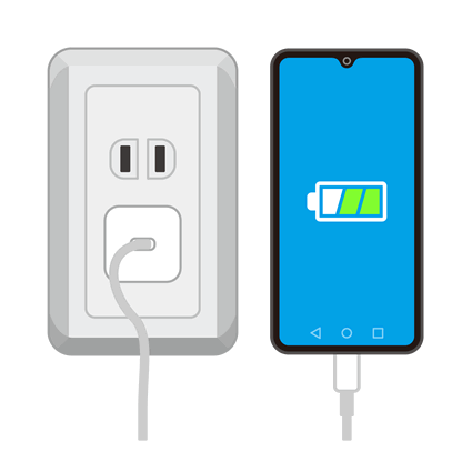 充電をしておく