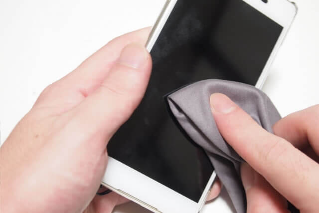 スマホを綺麗にする