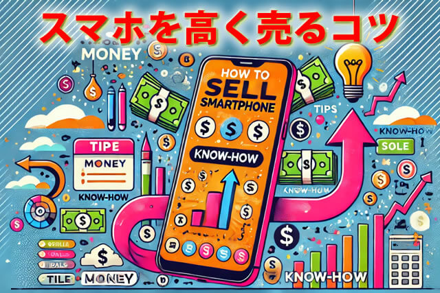 使わなくなった中古スマホ・携帯電話高く売るなら!ノウハウ一覧